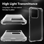 Innova Shockproof Clear Silicone за Honor X8c - Transparent - Image 5