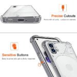 Innova Shockproof Clear Silicone за Nothing Phone (1) - Transparent - Image 2