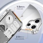 Innova Shockproof Clear Silicone за Nothing CMF Phone 2 Pro - Transparent - Image 3