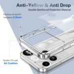 Innova Shockproof Clear Silicone за Nothing Phone (3) - Transparent - Image 3