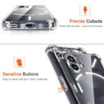 Innova Shockproof Clear Silicone за Nothing Phone (2) - Transparent - Image 4