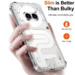 Innova Shockproof Clear Silicone за Nothing Phone (2a)/(2a) Plus - Transparent - Image 2
