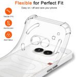 Innova Shockproof Clear Silicone за Nothing Phone (2a)/(2a) Plus - Transparent - Image 4