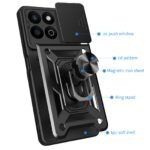 Innova Camshield за Honor X7c/200 Smart - Black - Image 3