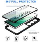 Innova HybridCover 360 за Xiaomi Redmi 15 4G/Redmi 15 5G - Black - Image 5