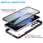 Innova HybridCover 360 за Samsung Galaxy S23 Ultra - Black - Image 2