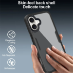 Innova HybridCover 360 за iPhone 16 Plus - Black - Image 4