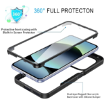 Innova HybridCover 360 за Xiaomi Redmi Note 14 5G - Black - Image 5