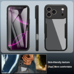Innova HybridCover 360 за iPhone 17 Pro Max - Black - Image 3