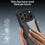 Innova HybridCover 360 за iPhone 17 Pro Max - Black - Image 2