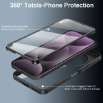 Innova HybridCover 360 за Xiaomi Redmi 14C/ Poco C75 - Black - Image 5