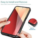 Innova HybridCover 360 за Xiaomi Redmi Note 13 Pro 4G/Poco M6 Pro 4G - Black - Image 3