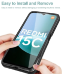 Innova HybridCover 360 за Xiaomi Redmi 15C/Poco C85 - Black - Image 4