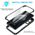 Innova HybridCover 360 за Xiaomi 15T Pro - Black - Image 2