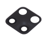 Innova Camera Glass за Xiaomi Redmi Note 9 Pro - Black - Image 4