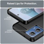 Innova Carbon за Motorola Moto G34/G45 - Black - Image 2