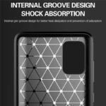 Innova Carbon за Samsung Galaxy A71 4G - Black - Image 4