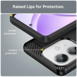 Innova Carbon за Oppo A40 4G/A60 5G/A3 4G/A3x 4G - Black - Image 4