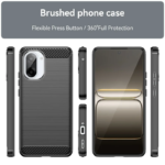 Innova Carbon за OnePlus Nord CE5 5G - Black - Image 7