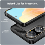 Innova Carbon за Oppo A98 5G/A1 5G/F23 5G - Black - Image 3
