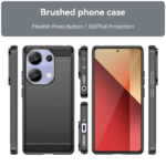 Innova Carbon за Xiaomi Redmi Note 13 Pro 4G/Note 14S/Poco M6 Pro 4G - Black - Image 7