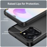 Innova Carbon за Honor X6a/X6b - Black - Image 4