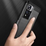 Innova Carbon за Xiaomi Redmi Note 11 Pro Plus 5G - Black - Image 4