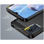 Innova Carbon за Motorola Moto E22/E22i - Black - Image 3