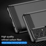 Innova Carbon за Samsung Galaxy A72 4G - Black - Image 3