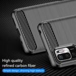 Innova Carbon за Xiaomi Redmi Note 10 5G/Poco M3 Pro 5G - Black - Image 3