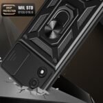 Innova Camshield за Motorola Moto E13 - Black - Image 6
