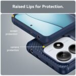 Innova Carbon за Xiaomi Redmi Note 14 5G/Poco M7 Pro 5G - Blue - Image 3