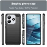 Innova Carbon за Xiaomi Redmi Note 14 5G/Poco M7 Pro 5G - Black - Image 2