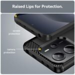 Innova Carbon за Xiaomi Redmi Note 14 4G - Black - Image 3