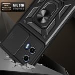 Innova Camshield за Motorola Moto G04/G04s/G24/G24 Power/E14 - Black - Image 5