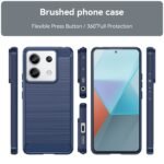 Innova Carbon за Xiaomi Redmi Note 13 Pro 5G/Poco X6 - Blue - Image 2