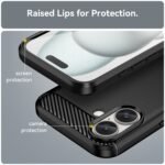Innova Carbon за iPhone 16 - Black - Image 3