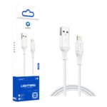 Lito - Data Cable (LD06L) - USB-A to Lightning, 2.4A, Fast Charging, 1m. - White - Image 4