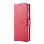 LC.IMEEKE Calf Texture Cover - Samsung Galaxy A7 2018 - Pink - Image 2