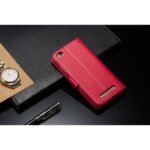 LC.IMEEKE Calf Texture Cover - Xiaomi Redmi 4A - Pink - Image 3