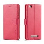 LC.IMEEKE Calf Texture Cover - Xiaomi Redmi 4A - Pink