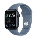 Innova Silicone Band за Apple Watch 1/2/3/4/5/6/7/8/9/10/11/SE/SE 2/SE 3 (38/40/41/42mm) - Light blue