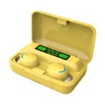 TWS - Wireless Earbuds (F9-5) - Bluetooth 5.0, True Wireless Stereo, Powerbank - Yellow
