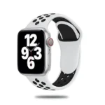 Innova Silicone Perfo Band за Apple Watch 1/2/3/4/5/6/7/8/9/10/11/SE/SE 2/SE 3 (42/44/45/46/49mm) - White