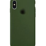 Fashion Case - Silicone Case за iPhone X/XS - Dark Green