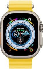 Innova Ribbed Band за Apple Watch 1/2/3/4/5/6/7/8/9/10/11/SE/SE 2/SE 3 (42/44/45/46/49mm) - Yellow - Image 2