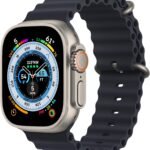 Innova Ribbed Band за Apple Watch 1/2/3/4/5/6/7/8/9/10/11/SE/SE 2/SE 3 (38/40/41/42mm) - Black