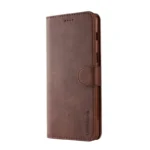 LC.IMEEKE Calf Texture Cover - Samsung Galaxy A8 Plus 2018 - Dark Brown - Image 2