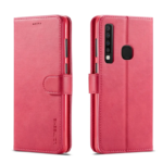 LC.IMEEKE Calf Texture Cover - Samsung Galaxy A9 2018 - Pink
