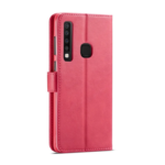LC.IMEEKE Calf Texture Cover - Samsung Galaxy A9 2018 - Pink - Image 3